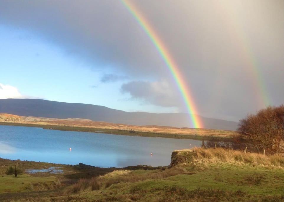 Вилла Atlantic Drift - Isle Of Skye - Amazing Sea Views Глендейл Экстерьер фото