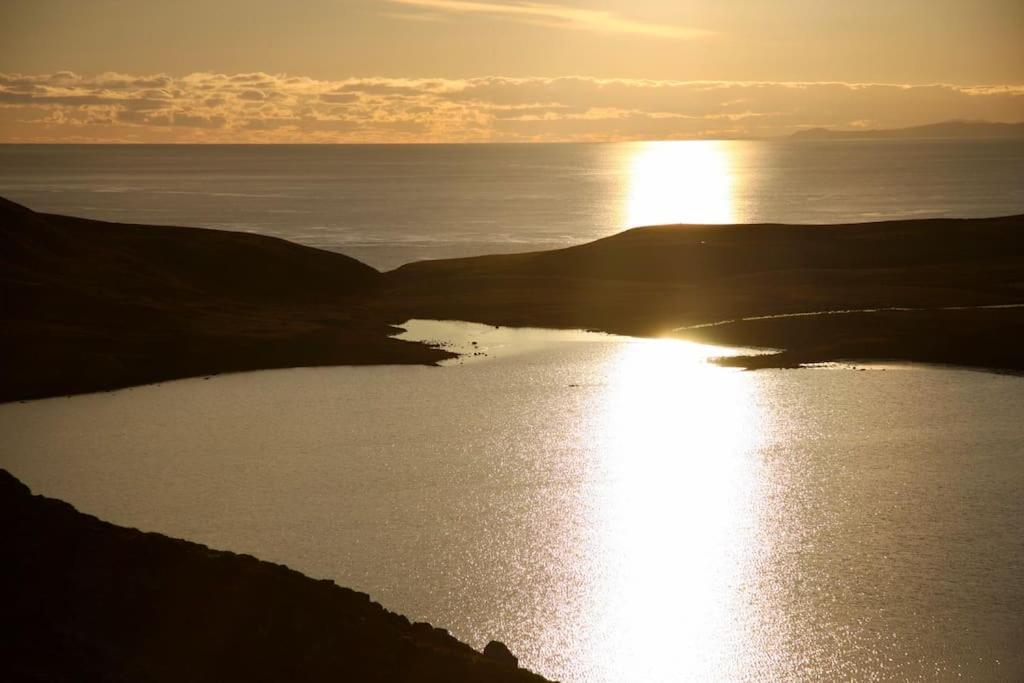 Вилла Atlantic Drift - Isle Of Skye - Amazing Sea Views Глендейл Экстерьер фото