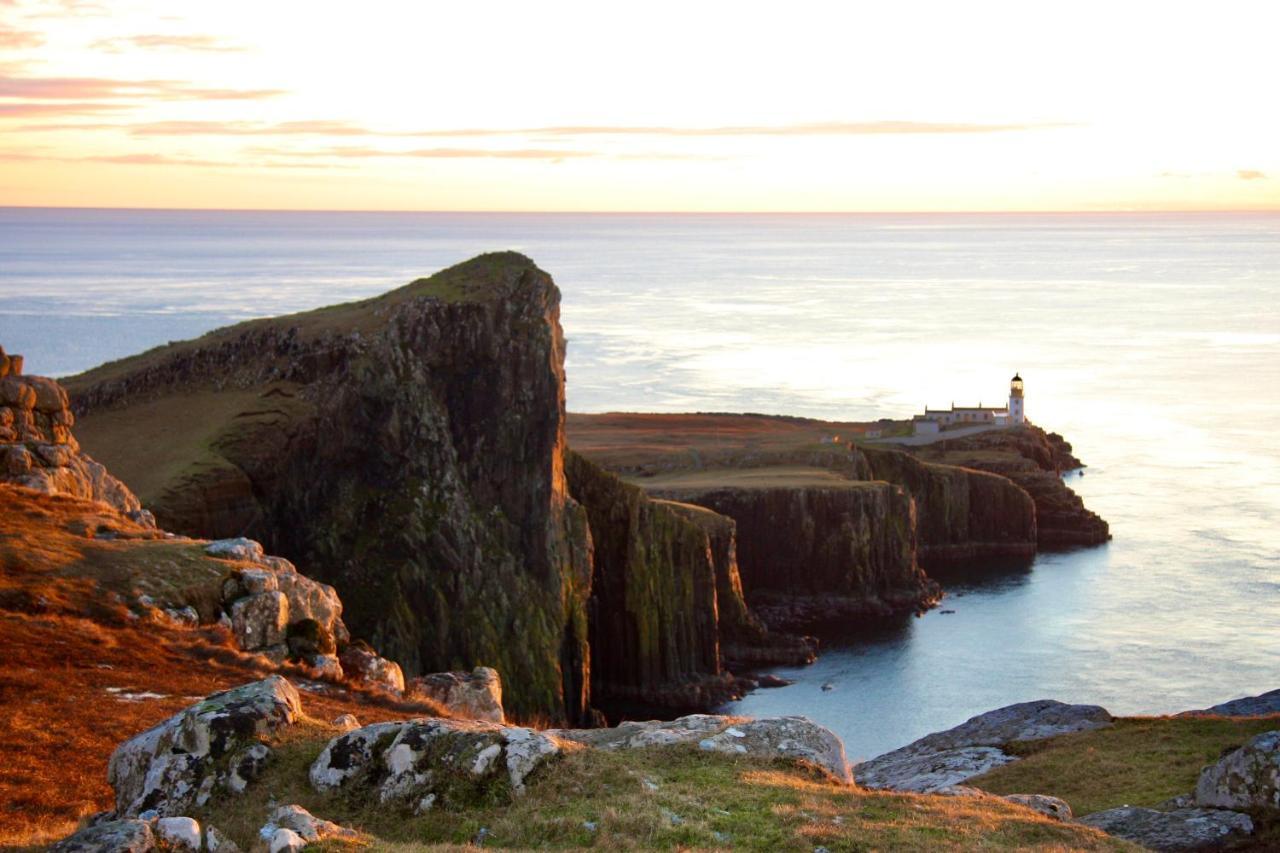 Вилла Atlantic Drift - Isle Of Skye - Amazing Sea Views Глендейл Экстерьер фото