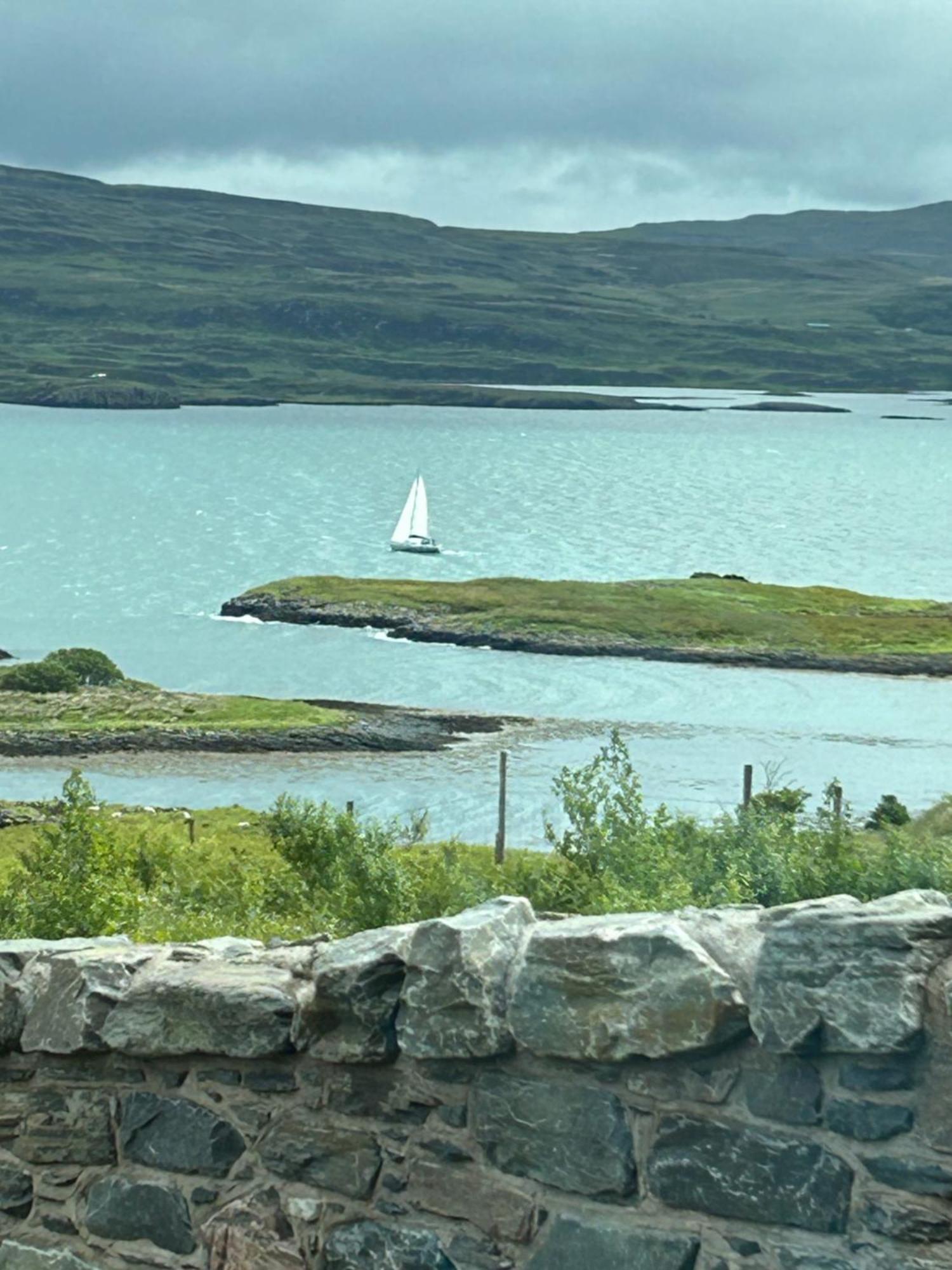 Вилла Atlantic Drift - Isle Of Skye - Amazing Sea Views Глендейл Экстерьер фото